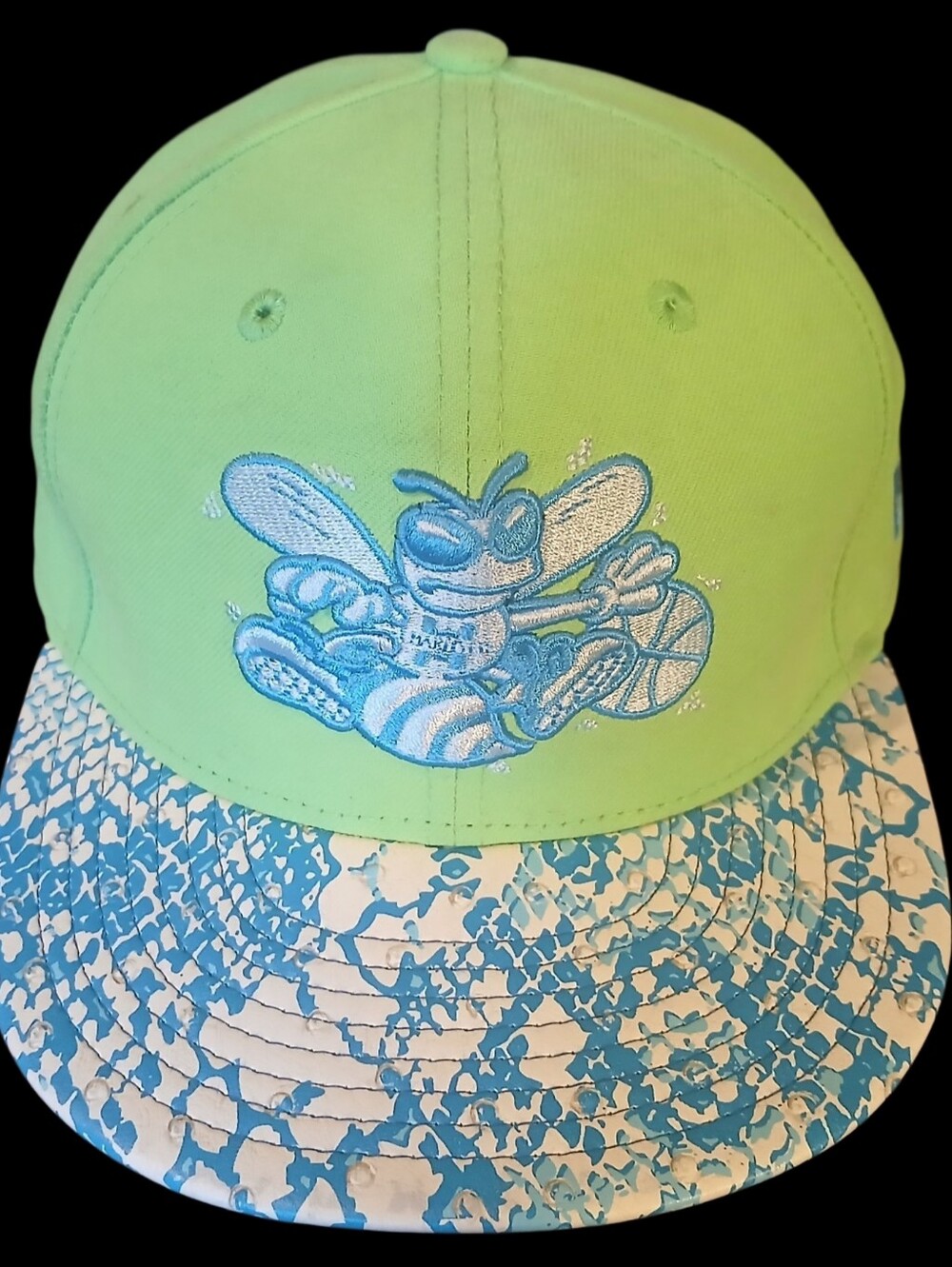 Charlotte Hornets 59fifty Hardwood Classics Project Ostrich Snakeskin Hat